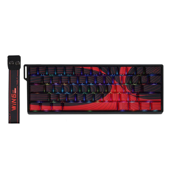 AULA WIN60 HE MAX Red Topographic (Magnetic Switch) AULA WIN60 HE MAX Red Topographic (Magnetic Switch)